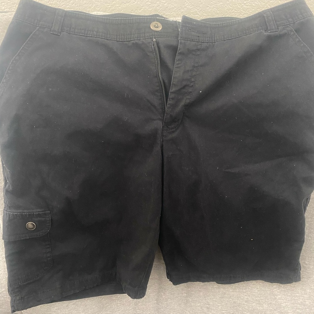 Women’s Black Cargo Shorts